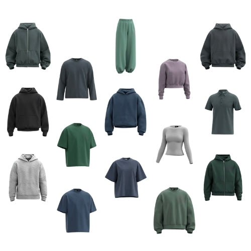 Realistic 3D Mockups Zip Pack